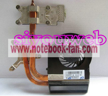 HP Envy17 17-1191NR CPU COOLING HEATSINK - FAN , Free Thermal Pa - Click Image to Close
